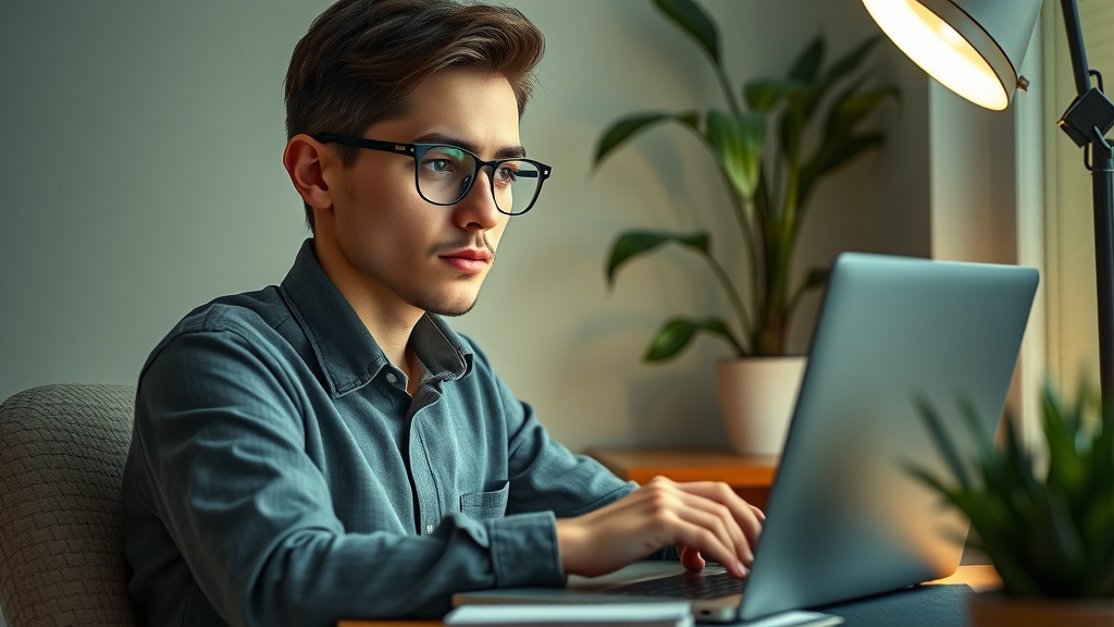 business learner researching digital marketing faqs for small businesses