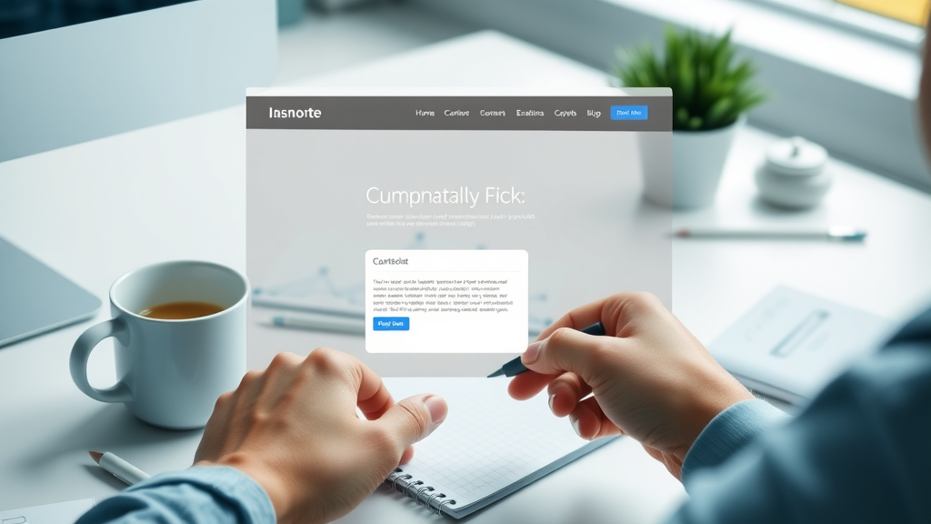 modern business website for strong online presence