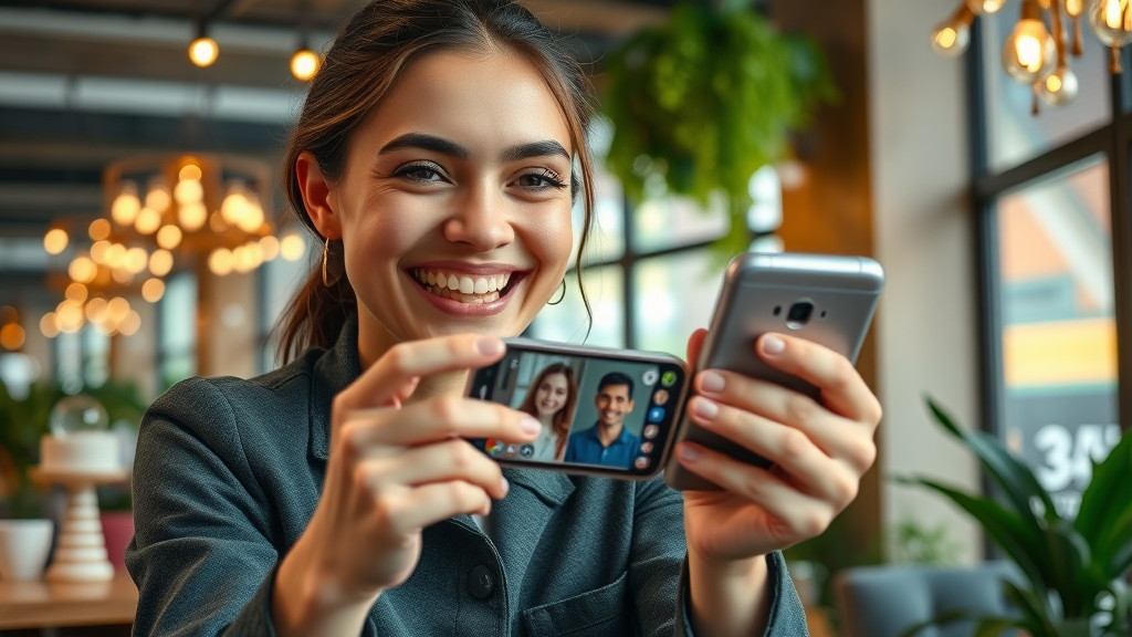 lively marketer live on smartphone affordable marketing ideas social media engagement