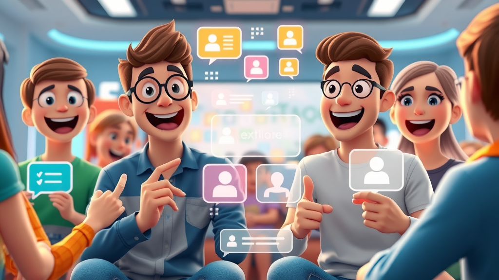 engagement with video content animated interface polls quizzes interactive elements