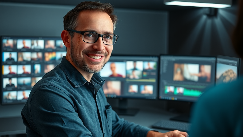 selecting optimized video thumbnails and filenames in technical editing suite for video seo